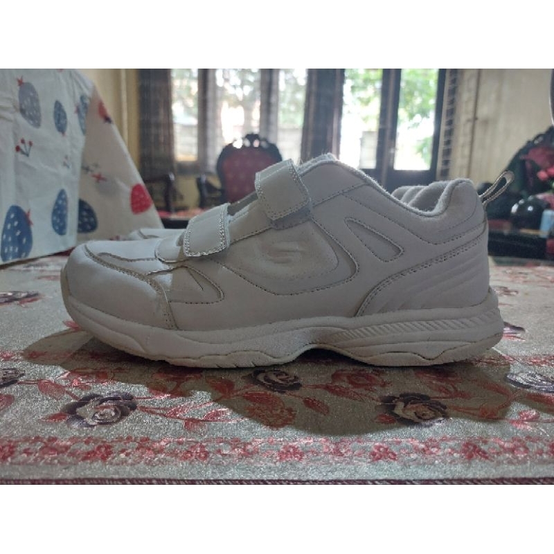 Skechers Dighton-Kristler Memory Foam Work Slip Resistant Strap Shoes