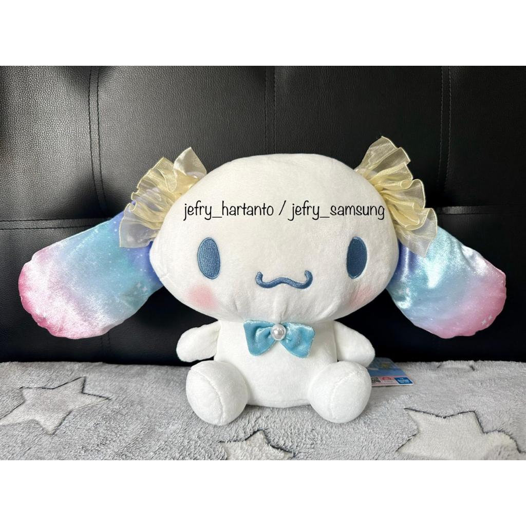 Boneka Cinnamoroll Pearl Shell BIG Plush Doll Original Sanrio Jepang Kawaii Cinnamonroll Toreba