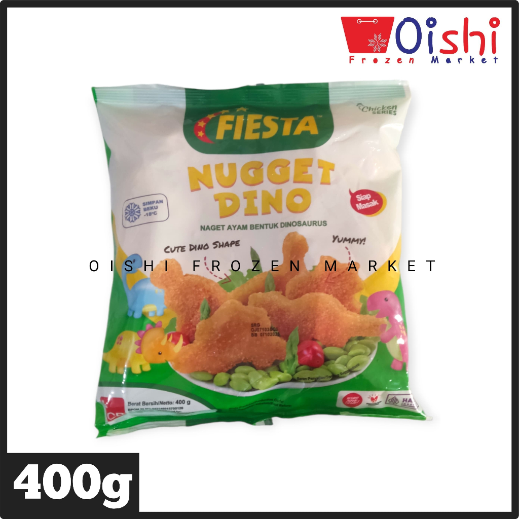 

Fiesta Nugget Dino 400g