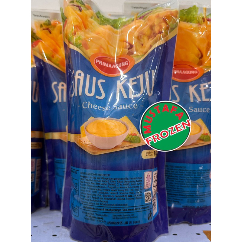 

Saus Keju Prima Agung 1kg