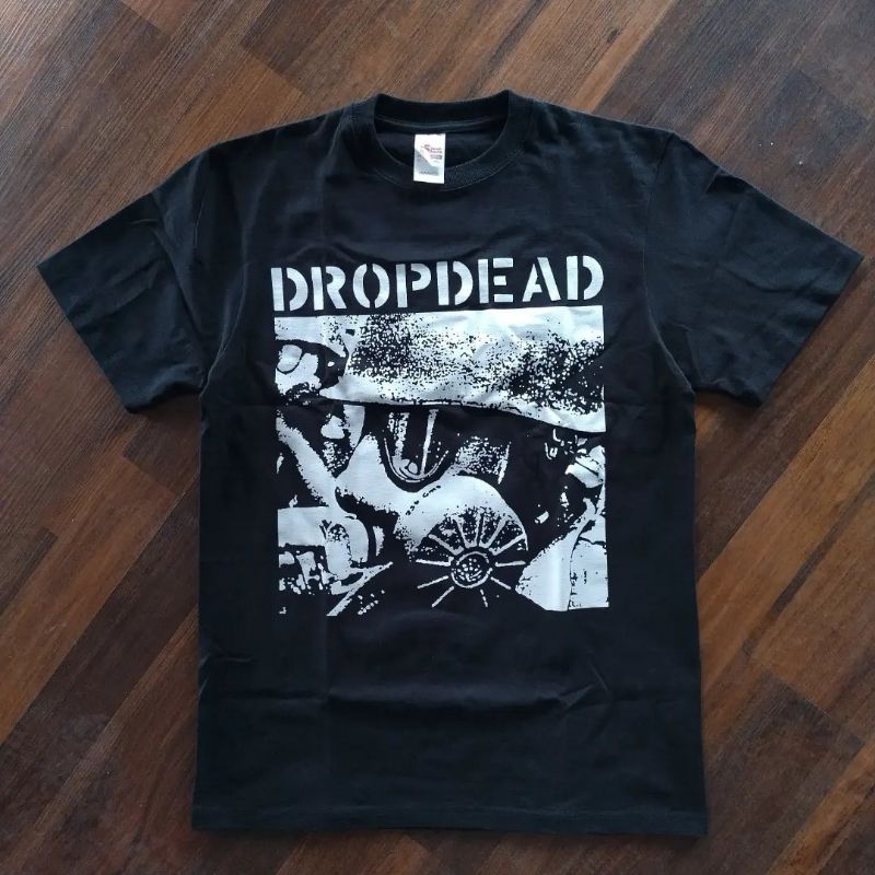 Kaos Band DROPDEAD Tag Stitch Supply Heavy Cotton 16s