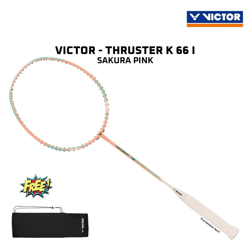 Raket Victor Thruster K 66 I original terbaru