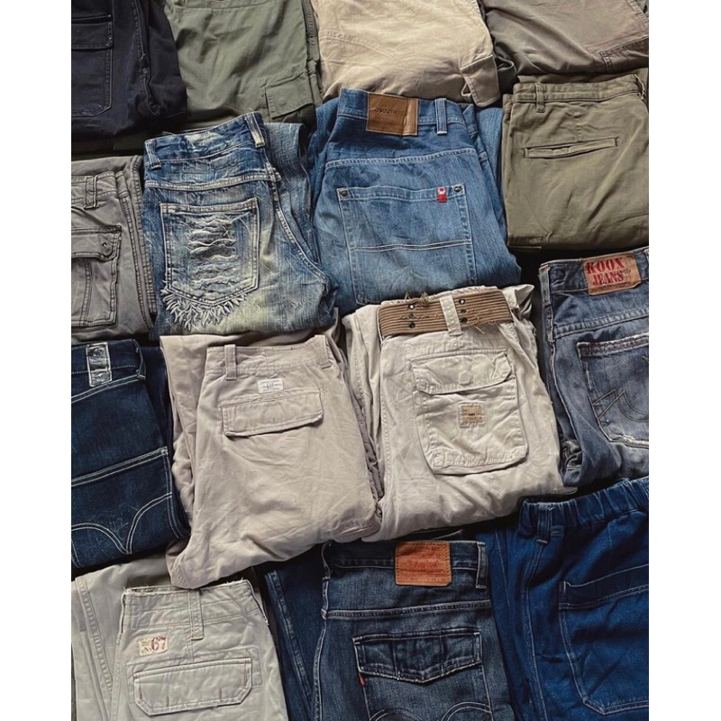Cargo Pants | Baggy Pants | Cargo Jeans | Jorts | Carpenter | Wide Pants | Multipocket Cargo | Milit