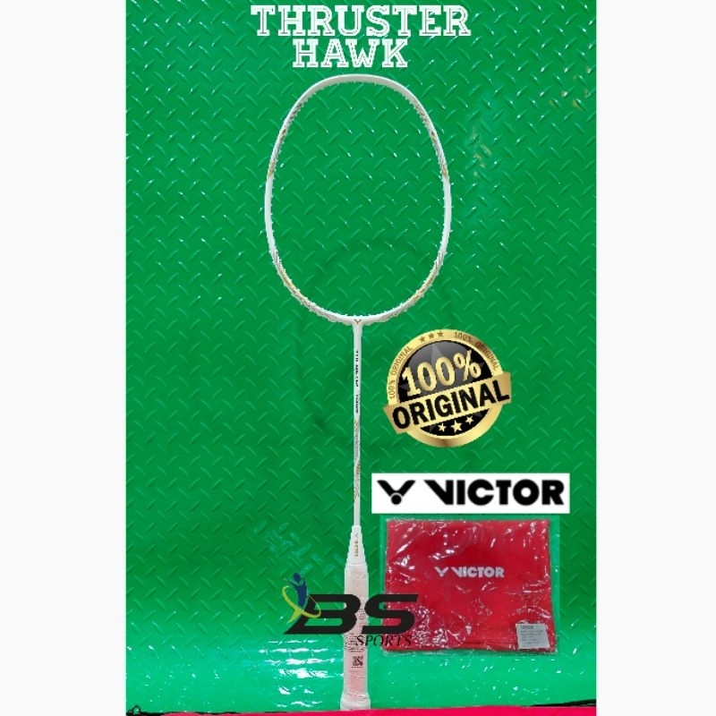 RAKET BADMINTON VICTOR THRUSTER HAWK TK HAWK ORIGINAL