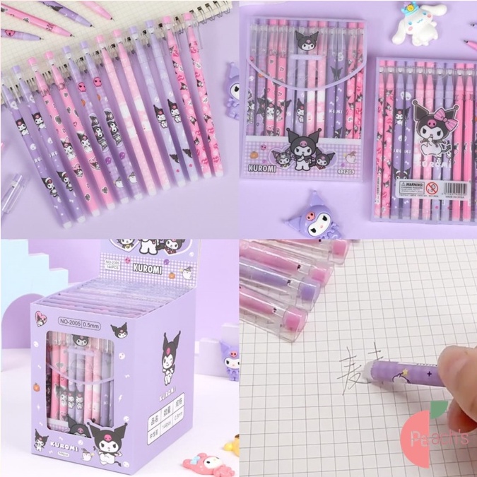 

Sale PEACHs S593 Pena Karakter Bisa Dihapus Pulpen Erasable Pulpen Bisa Dihapus 12 PCS Pena Hitam 12 PCS Erasable Gel Pen