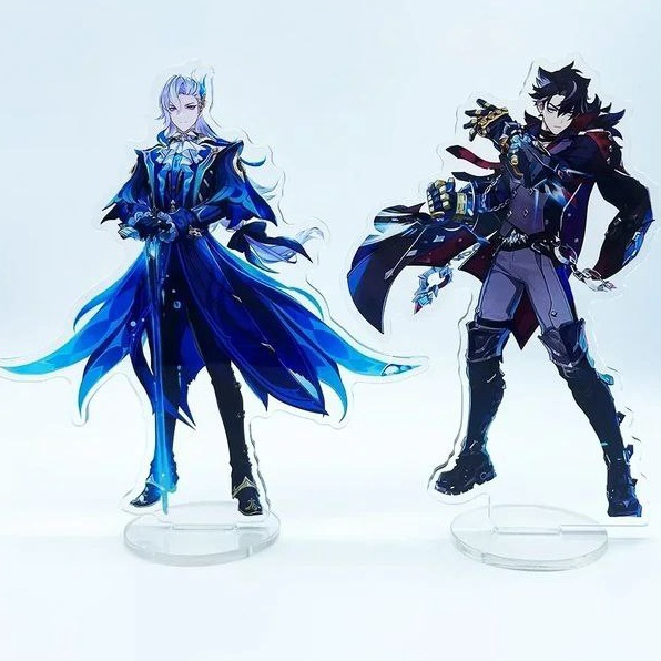 Segera Serbu  Standee Akrilik Genshin Impact Stand Acrylic Besar 15cm Bening Transparan Koleksi Figu