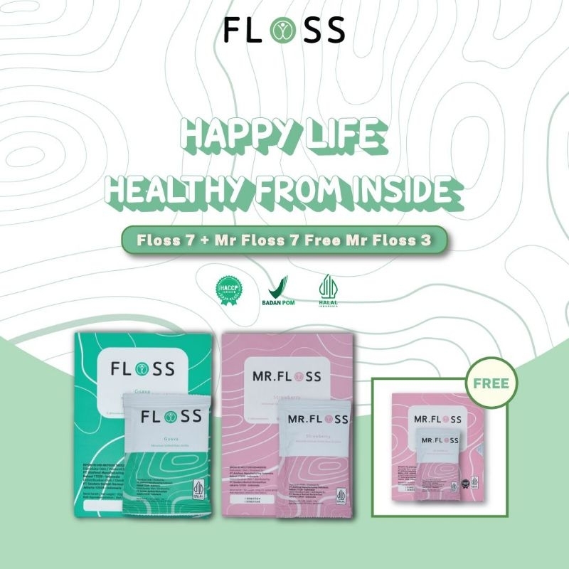 

Bundling Floss 7's + Mr.Floss 7's Free Mr.Floss 3's