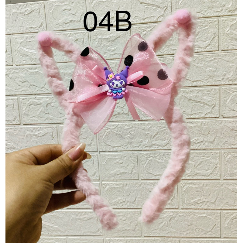 bando bulu telinga sanrio,bando sanrio kuromi