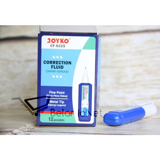 

ART Y6K6 Correction Fluid Tipex Cair Joyko CFS225 Metal Tip 1 LUSIN
