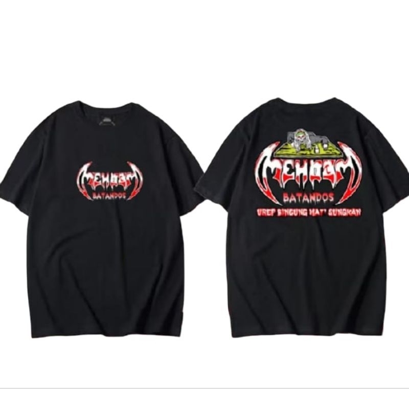 KAOS T-SHIRT MENDEM BATANDOS URIP BINGUNG MATI SUNGKAN