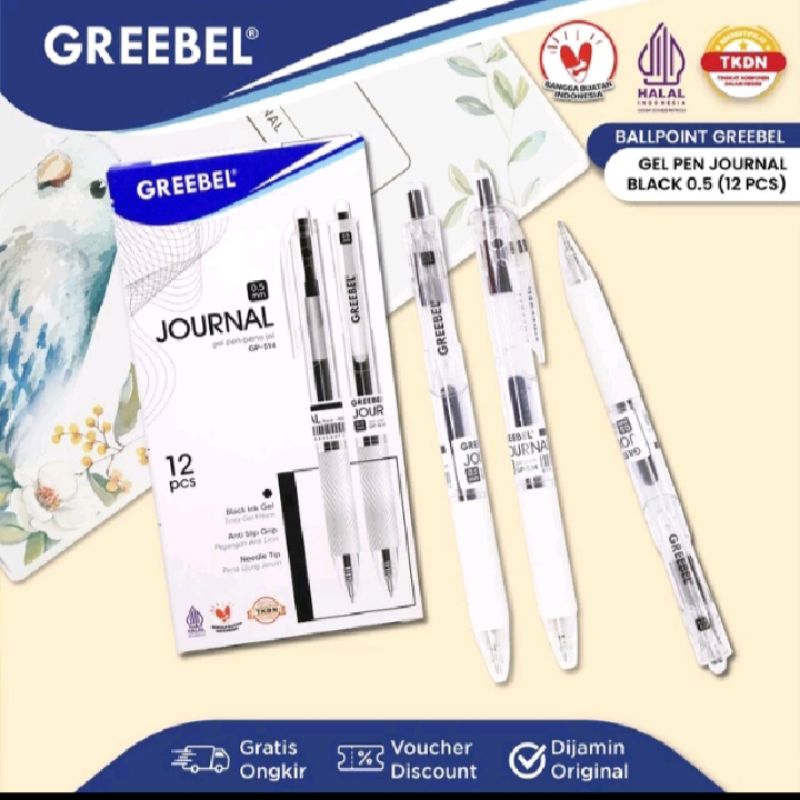 

GREEBEL GEL PEN JURNAL GP-514