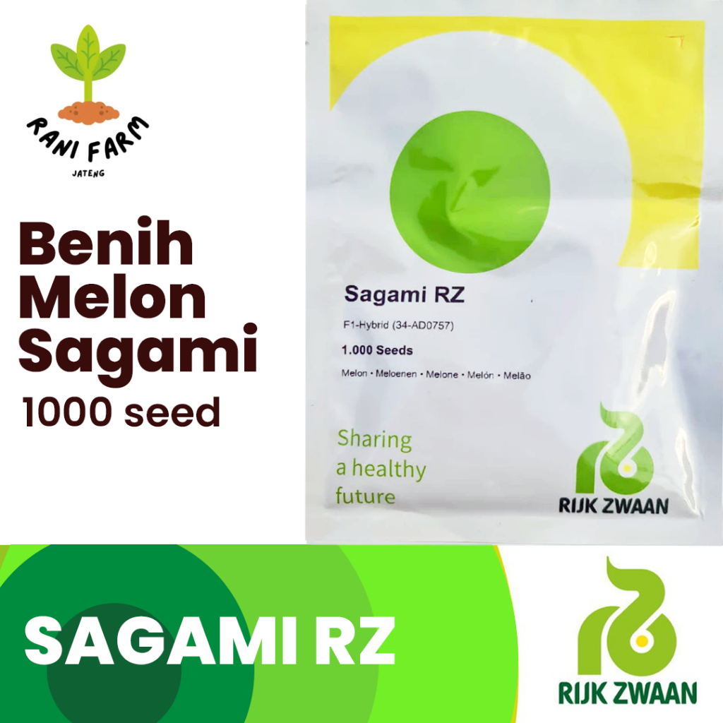 Benih melon RZ Sagami 1000 kemasan Original