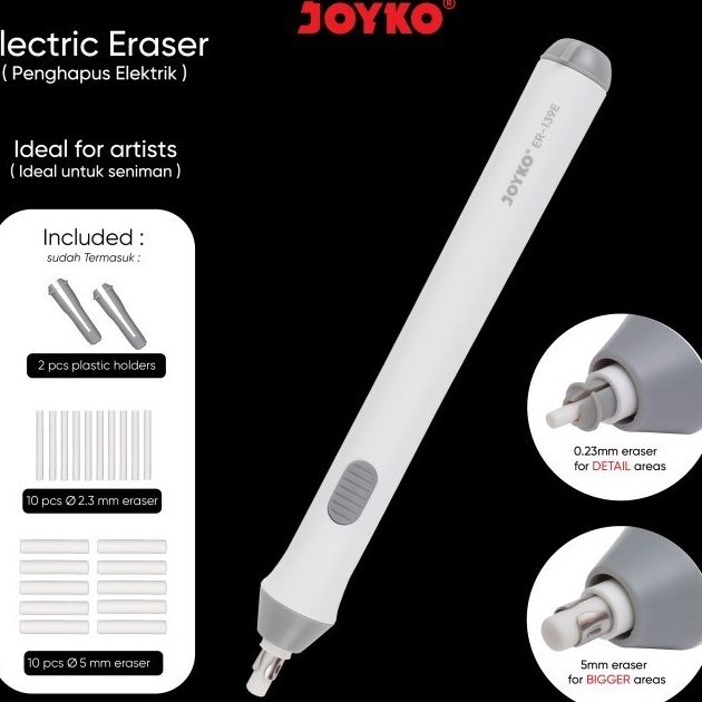 

Promo Penghapus Elektrik Electric Eraser Joyko ER139E