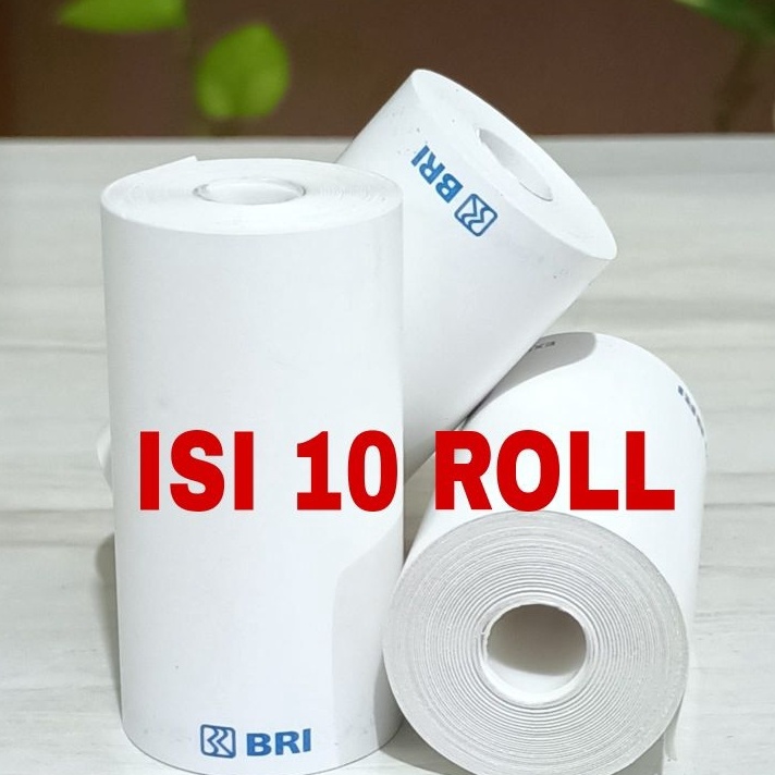 

PELAYANAN CEPAT KERTAS THERMAL EDC LOGO BANK BRI 57X3 ISI 1 ROLL