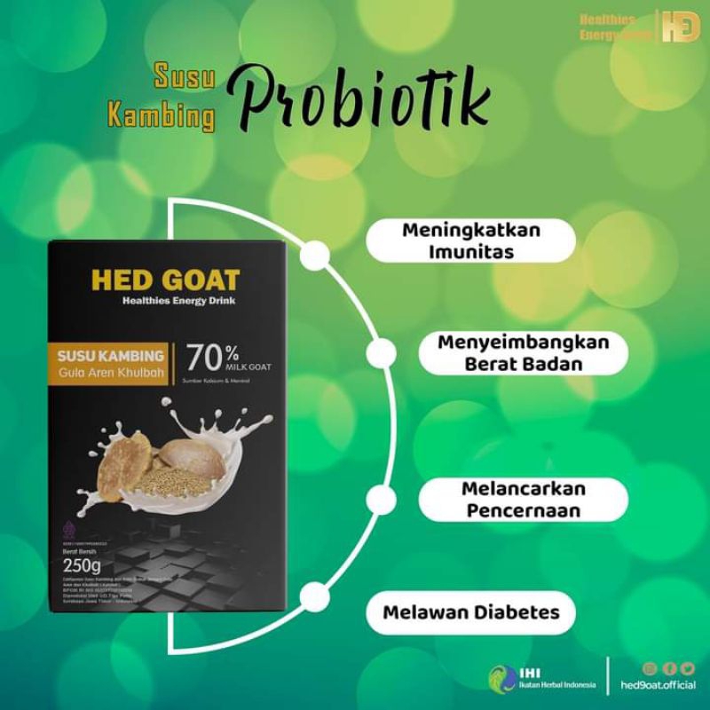 

Susu Kambing Murni 100% Tanpa Campuran Hed Goat