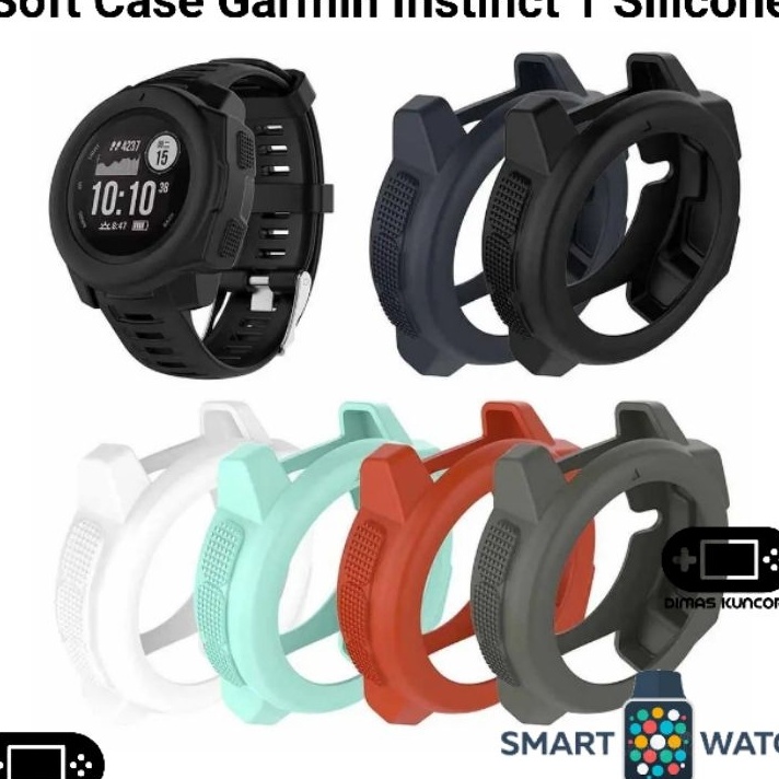 HARI PENUH PROMO Soft Case Garmin Instinct 1 silicone silikon cover bumper solar tactical