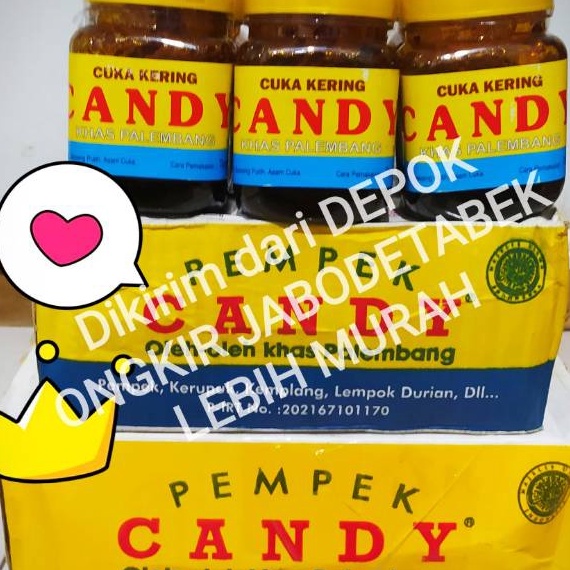 SUPER SALE SPECTACULER Cuko pempek candy  bu titi asli kuah pempek cuka kering pempek palembang hala