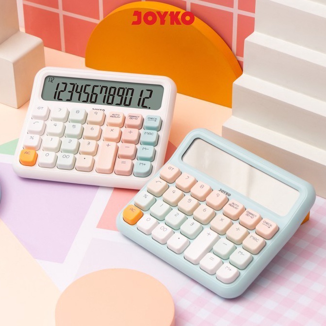 

ART D1D8 Calculator Kalkulator Joyko CC63ACO 12 Digits Check Correct