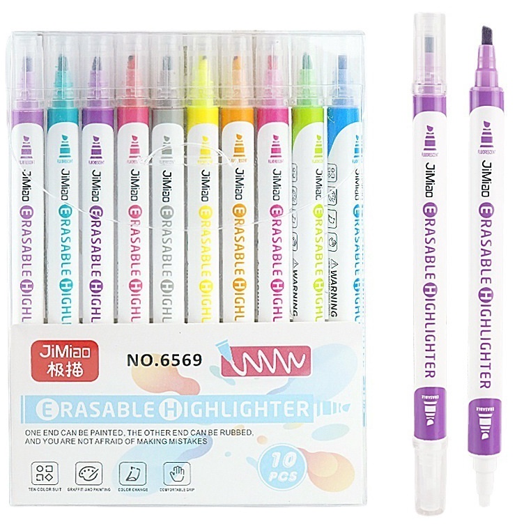 

ART R1N5 1 Pcs Erasable Highlighter Spidol highlighter Bisa Dihapus Set M5