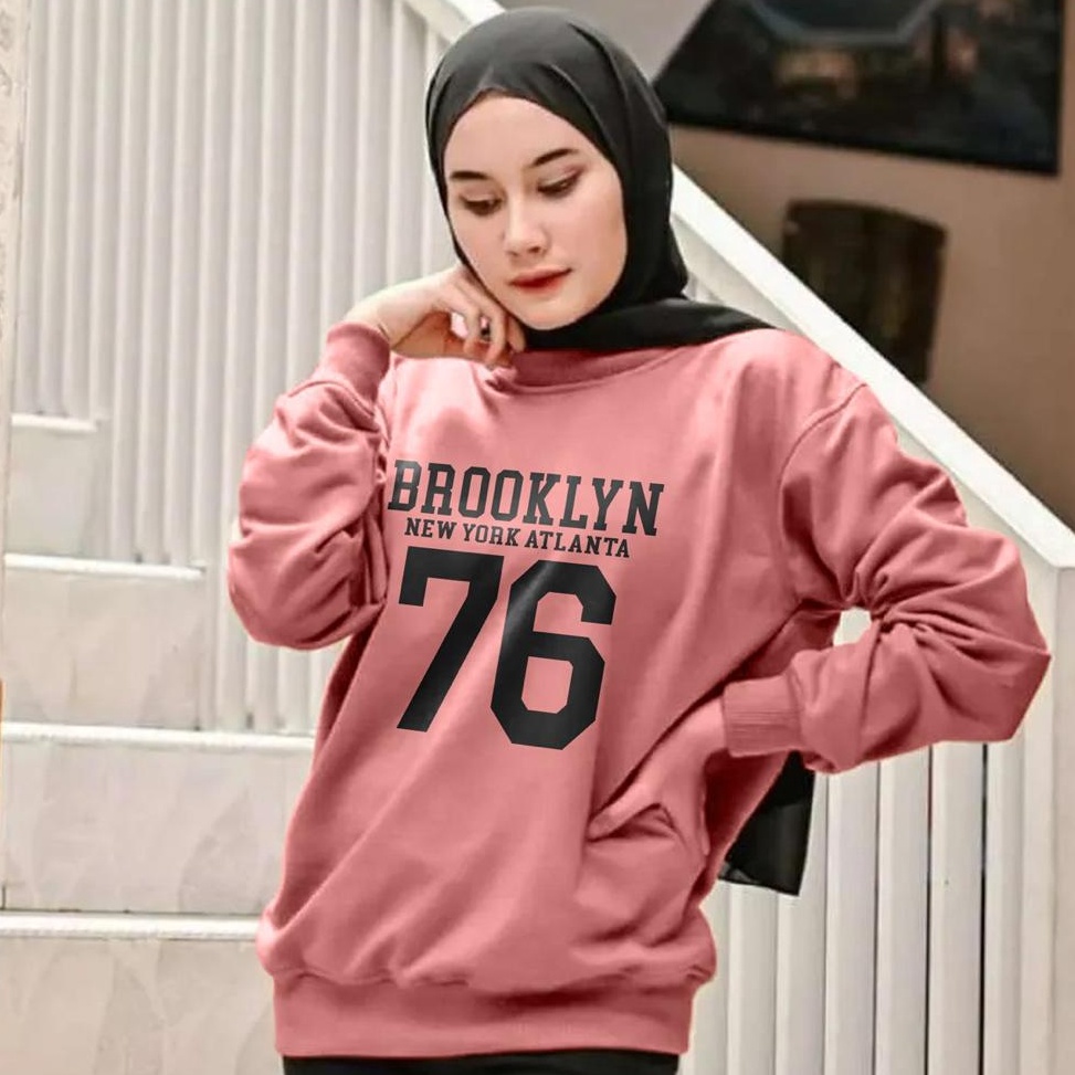 Model Baru Kaos Lengan Panjang 76  Kaos Sweatshirt  Atasan Wanita  Atasan Wanita Lengan Panjang