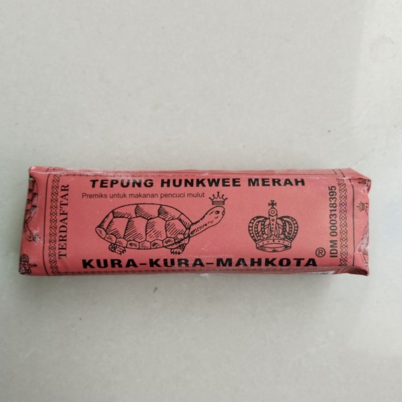 

Tepung hunkwe 95gr warna merah rasa stawberry