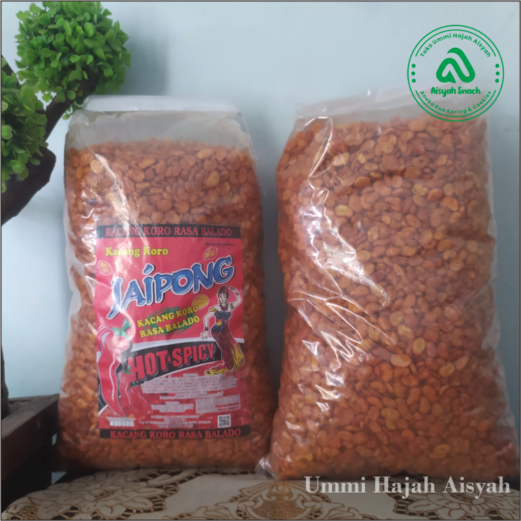 

Kacang koro kupas/Kacang Mersi pedas balado 1kg