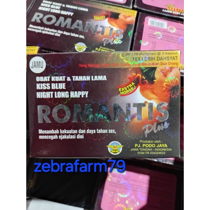 @Romantis Plus Kiss Blue NightLong Happy original 100%*****