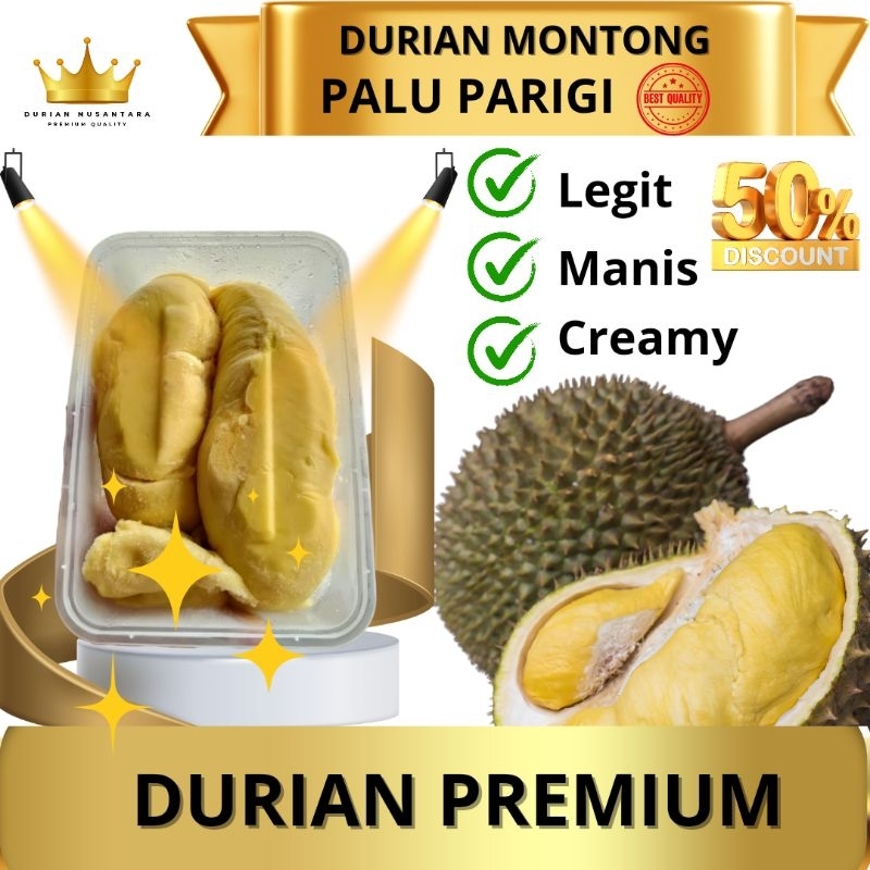 

Durian Montong Palu Premium 500gram