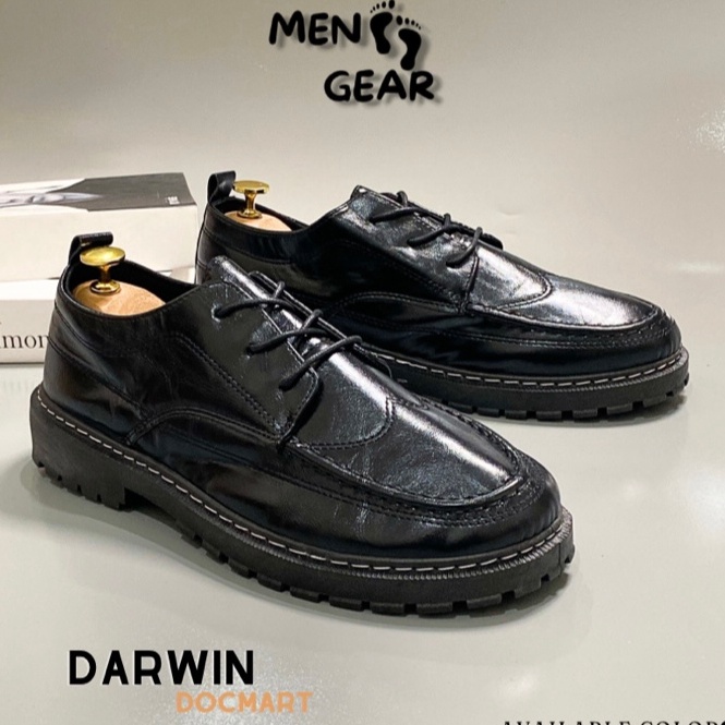 Paling Diminati MENFOOTGEAR ORIGINAL FREE BOX Sepatu Pria Sepatu Kerja Formal Darwin Docmart Pantofe