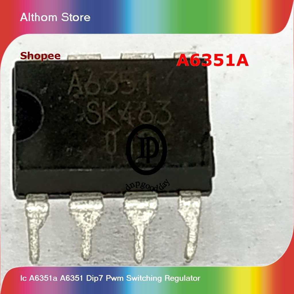 ic a6351a a6351 dip7 pwm switching regulator
