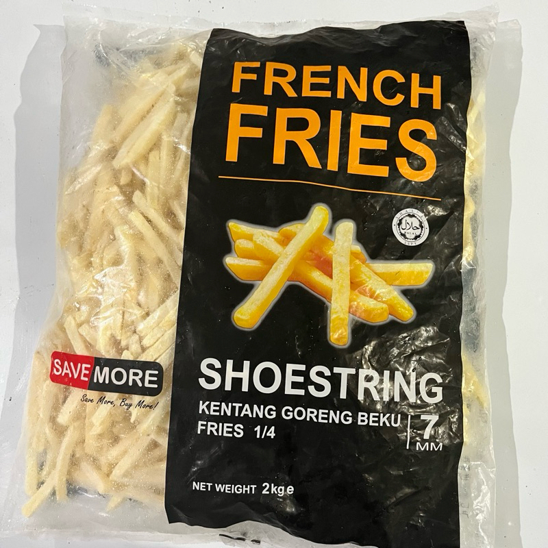 

SAVEMORE SHOESTRING KENTANG GORENG 2kg