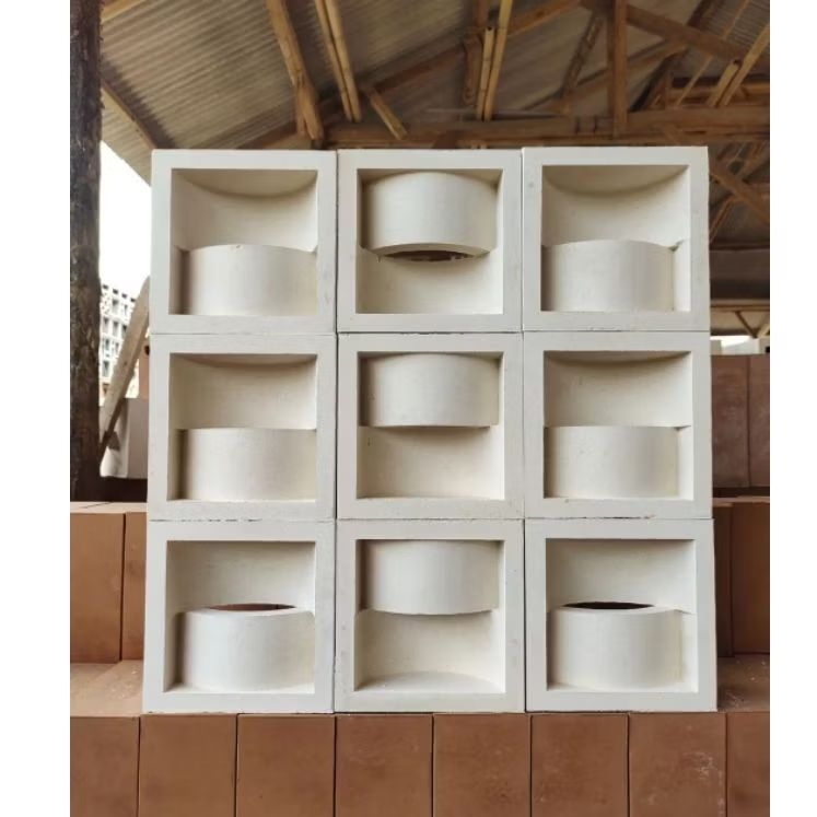 Roster beton minimalis motif lingkar jakban | roster tampilan 2sisi anti tampias