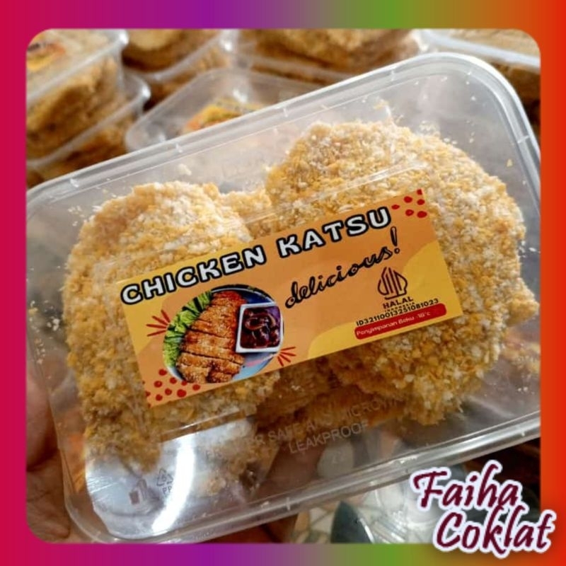 

CHICKEN KATSU BOX ISI 5PCS/KATSU AYAM ISI 5 1 BOX