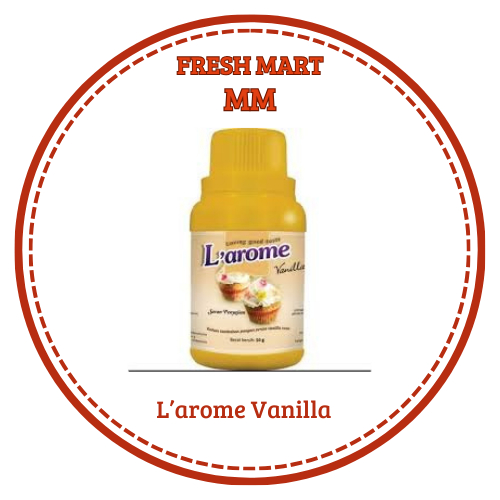 

L'AROME VANILLA MILK POWDER AROMA SUSU 50 GRAM PASAR MURAH MAKASSAR BAHAN KUE MAKASSAR