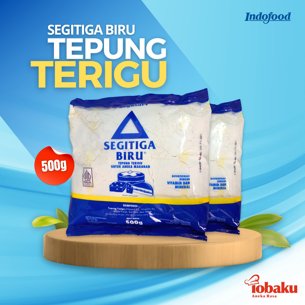 

SEGITIGA BIRU Tepung Terigu 500g _