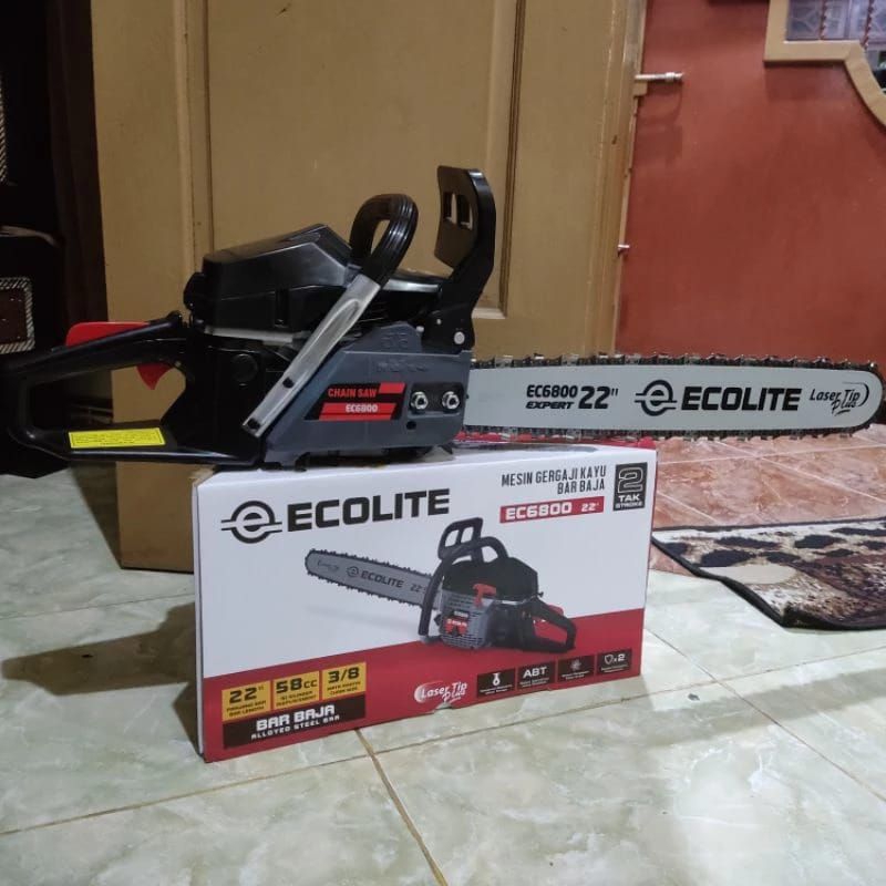 MESIN CHAINSAW GERGAJI KAYU 6800