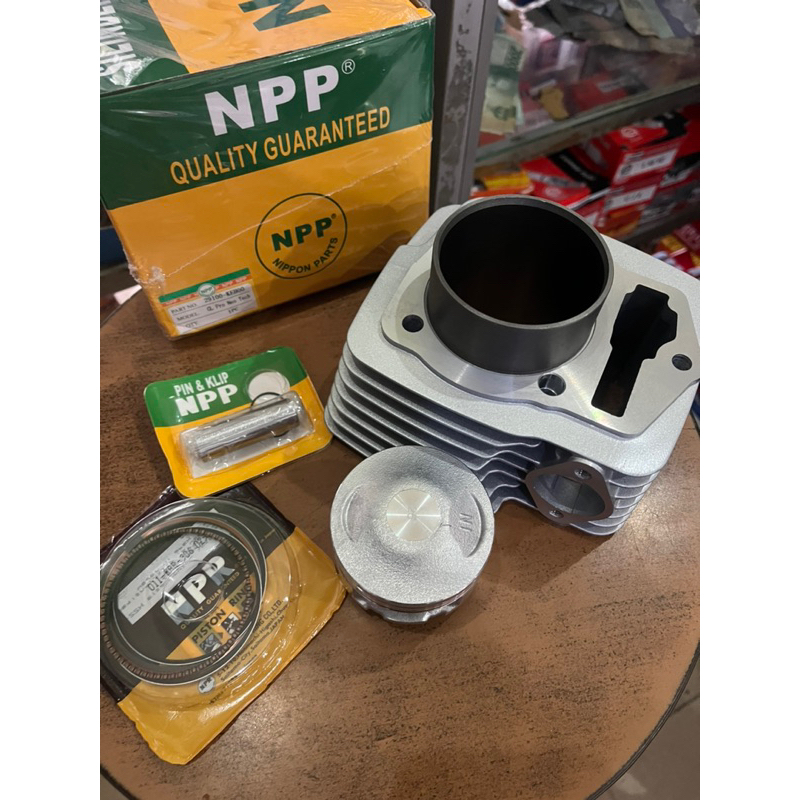 BLOK MESIN COMPLETE PISTON KIT STANDAR MEGA PRO PRIMUS GL PRO NEOTECH KODE KEH