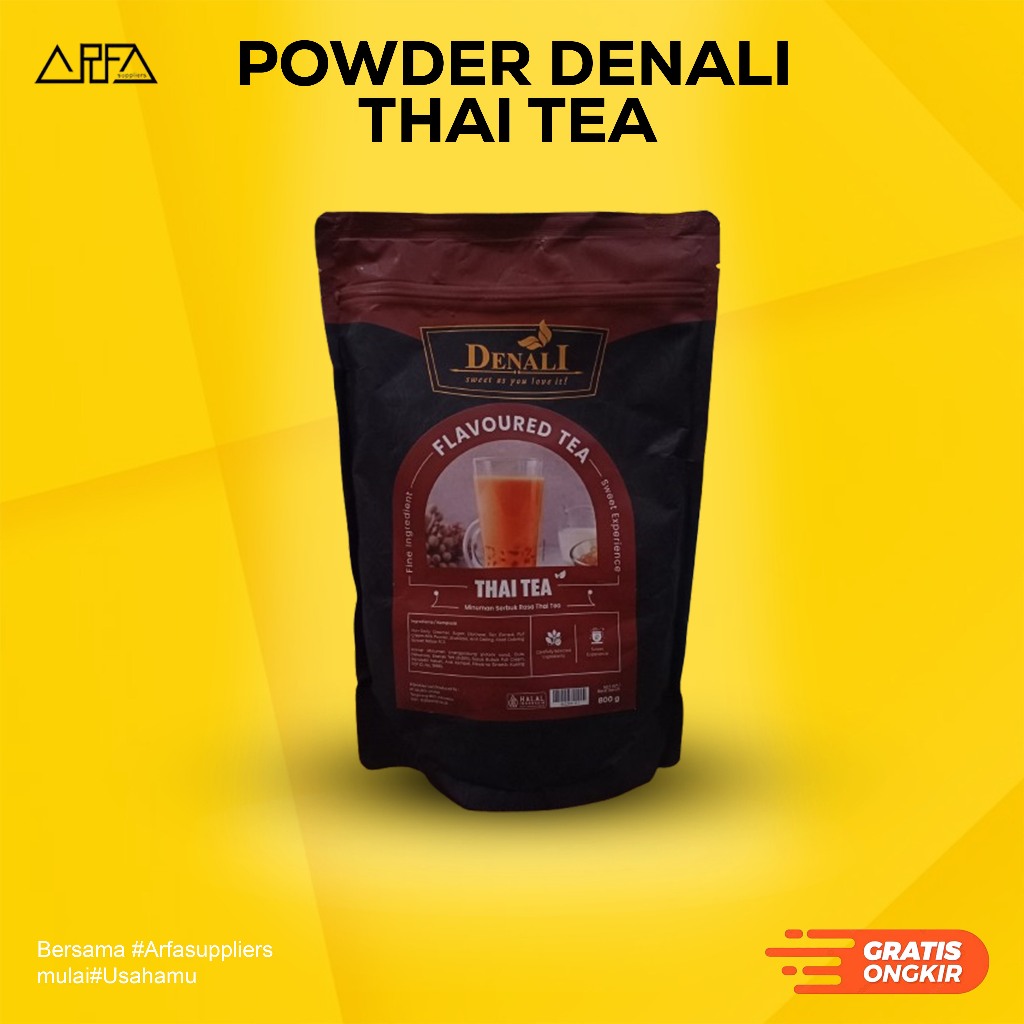 

powder premium denali thai tea