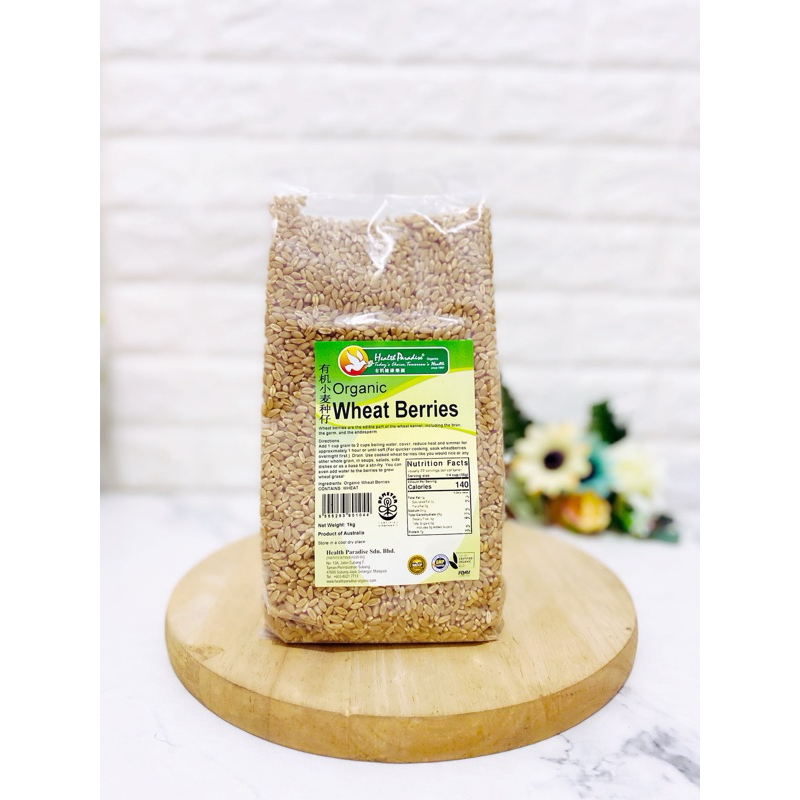 

Organic Wheat Berries / wheatberries / Wheat berry 1kg