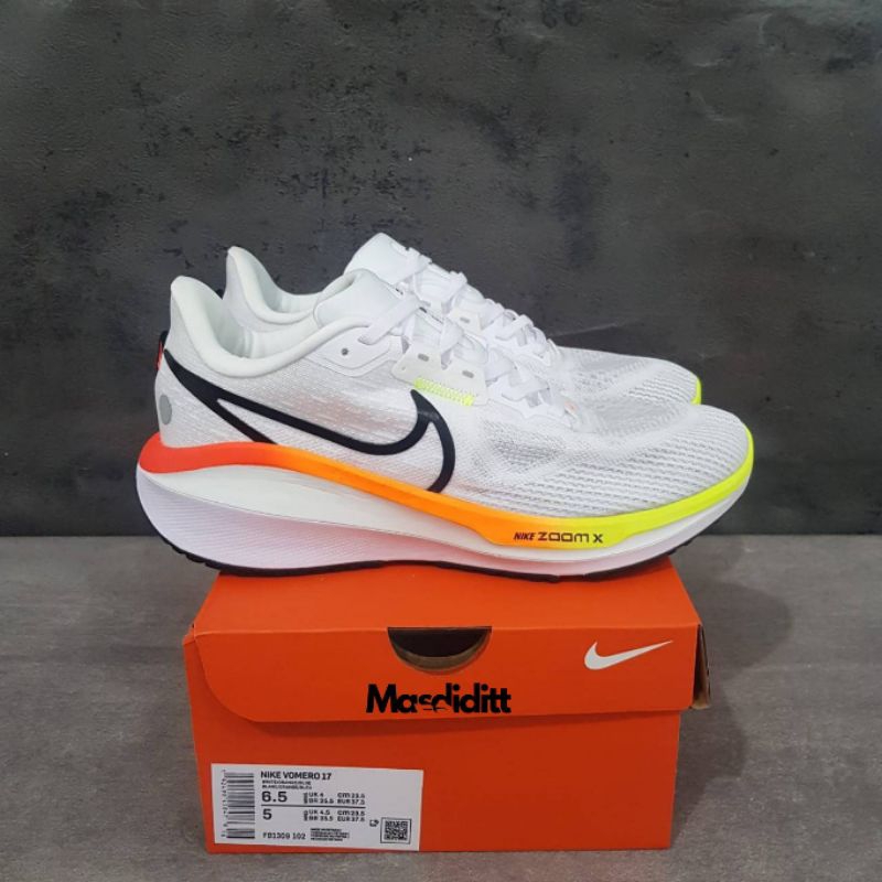 Nike Air Zoom Vomero 17 White Bright Crimson