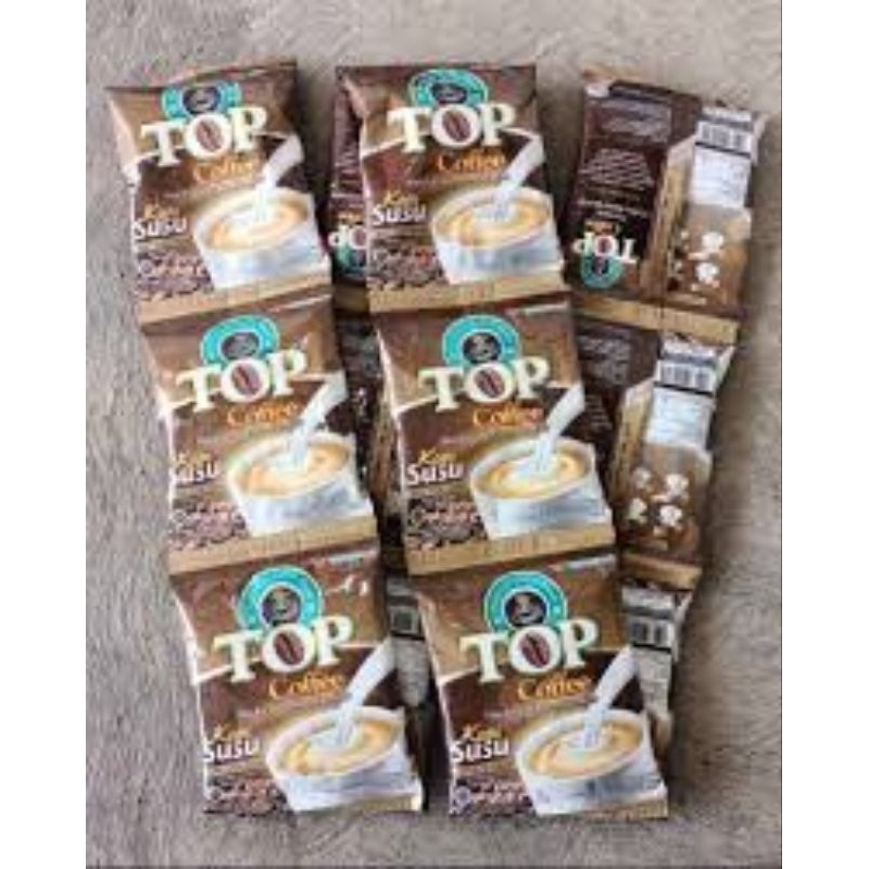 

Top coffee Susu 1 renteng isi 12 pcs