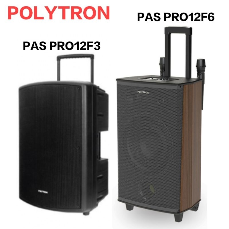 Speaker Portable Polytron 12 Inchi PAS PRO12F3/PAS PRO12F6