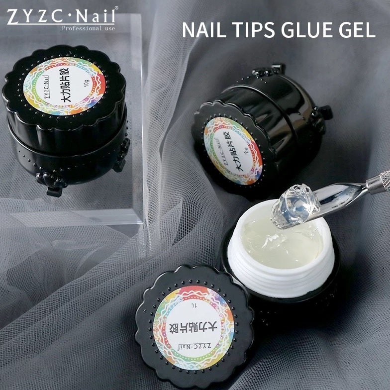 Selalu Baru ZYZC Nail Tip Glue  Lem Soft Nail Tip Gel UV  Lem Kuku UV Extension