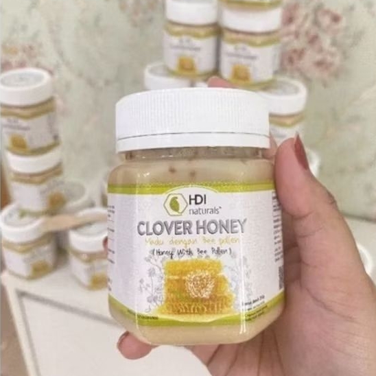 

Madu Clover honey 250gram exp 2028 + sendok kayu