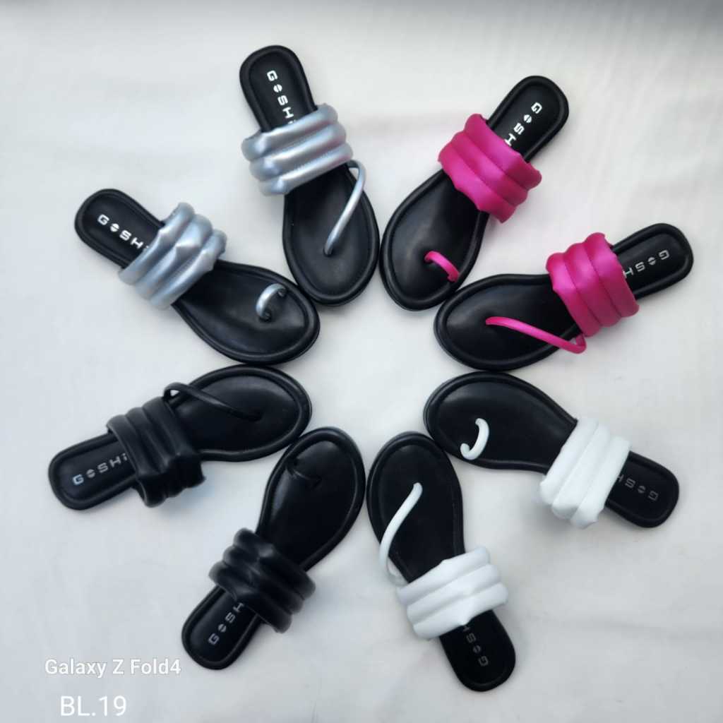 GOSHiP-B.19 Sandal flat wanita /Sandal harian wanita/Sandal wanita kekinian