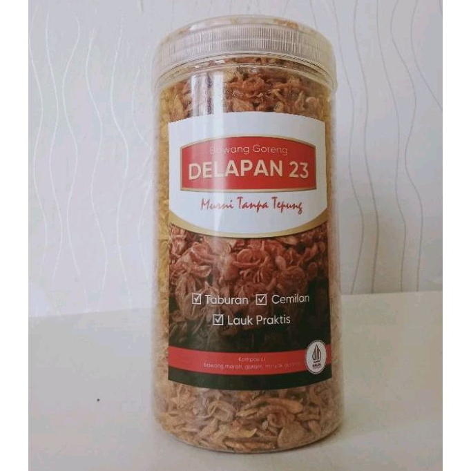 

Bawang goreng premium murni renyah berkualitas