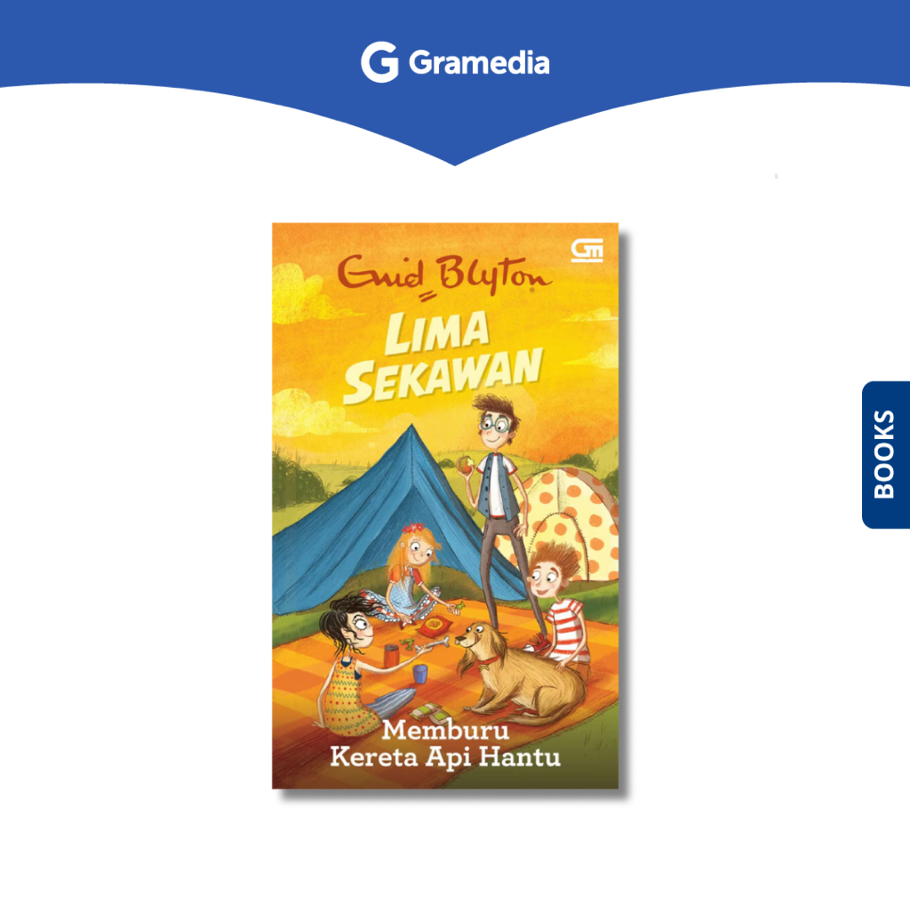Gramedia Depok - Lima Sekawan: Memburu Kereta Api Hantu