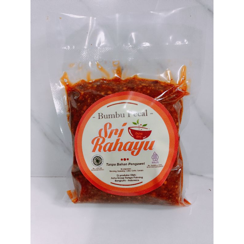 

bumbu pecal Sri rahayu