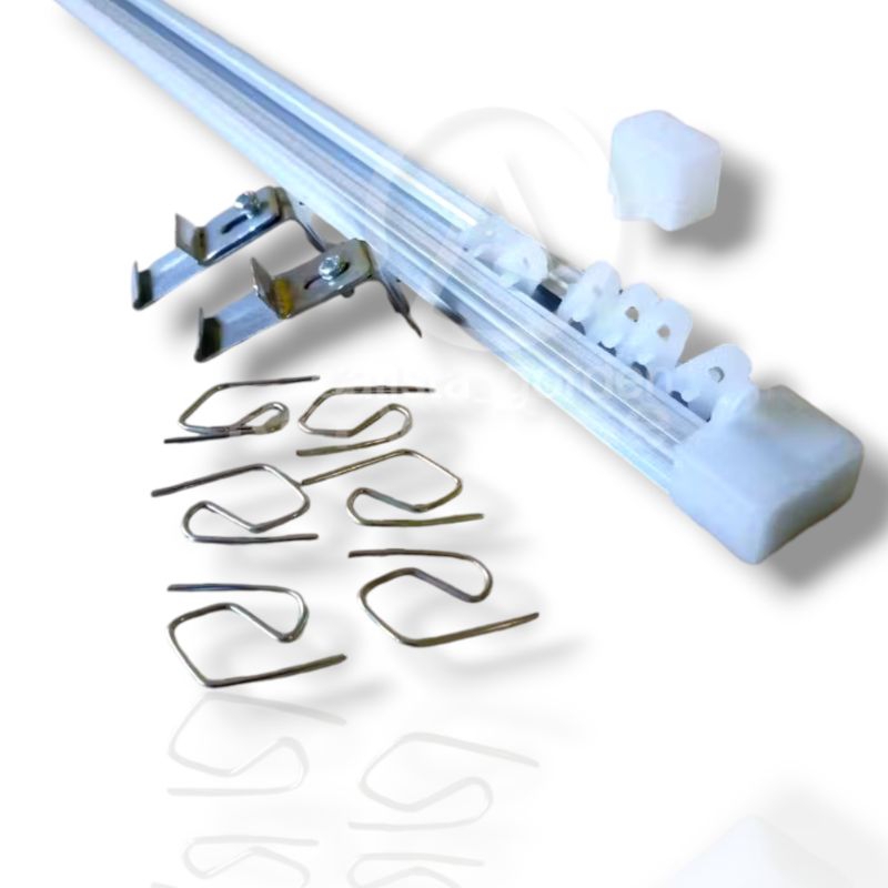 Batang gorden full set besi batang gorden set komplit kuat tahan lama Besi gorden rel kotak ukuran 1