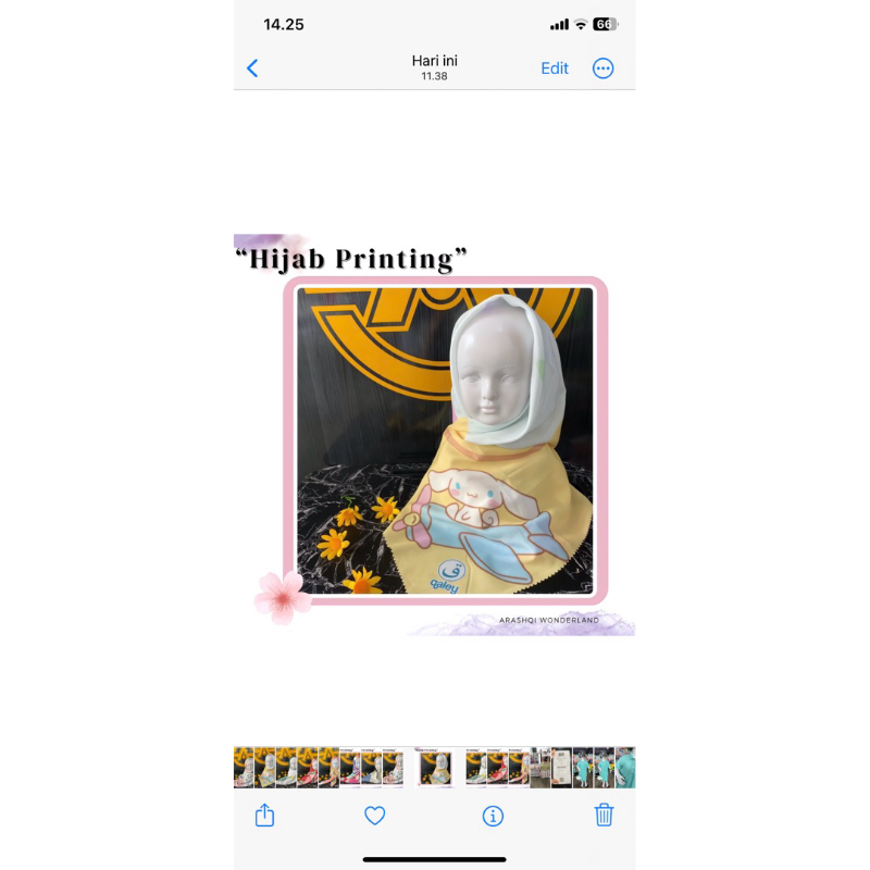 HIJAB ANAK PRINTING INSTAL / HIJAB ANAK SEGITIGA INSTAN PRINTING MOTIF KARAKTER LUCU